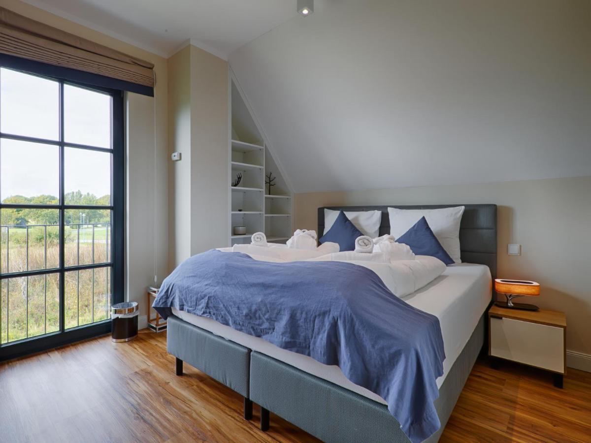 Reetland Am Meer - Premium Reetdachvilla Mit 3 Schlafzimmern, Sauna, Kamin Und Massagesessel F05 درانسكي المظهر الخارجي الصورة